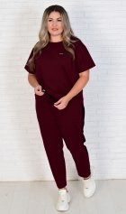 Костюм женский 5-316 (марсала) от компании Новое Кимоно, г. Иваново Костюм женский 5-316 (марсала) от компании Новое Кимоно, г. Иваново