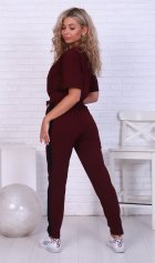 Костюм женский 5-316 (марсала) от компании Новое Кимоно, г. Иваново