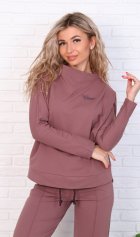 Костюм женский 5-319г (какао) от компании Новое Кимоно, г. Иваново