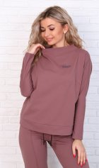 Костюм женский 5-319г (какао) от компании Новое Кимоно, г. Иваново
