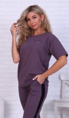 Костюм женский 5-316а (кофейно-серый) от компании Новое Кимоно, г. Иваново