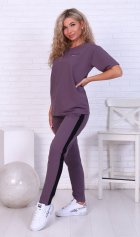 Костюм женский 5-316а (кофейно-серый) от компании Новое Кимоно, г. Иваново