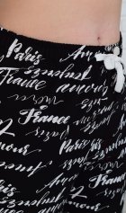 Брюки женские 8-039 (черный) от компании Новое Кимоно, г. Иваново