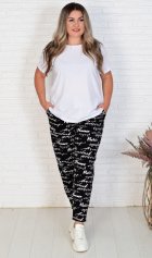 Брюки женские 8-039 (черный) от компании Новое Кимоно, г. Иваново