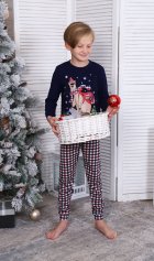 Пижама детская 7-308 (темно-синий) Лыжник от компании Новое Кимоно, г. Иваново Пижама детская 7-308 (темно-синий) Лыжник от компании Новое Кимоно, г. Иваново