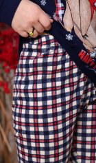 Пижама детская 7-308 (темно-синий) Лыжник от компании Новое Кимоно, г. Иваново