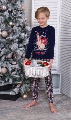 Пижама подростковая 11-064 (темно-синий) от компании Новое Кимоно, г. Иваново