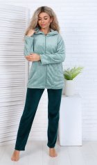 Костюм женский 5-322а (изумруд) от компании Новое Кимоно, г. Иваново Костюм женский 5-322а (изумруд) от компании Новое Кимоно, г. Иваново