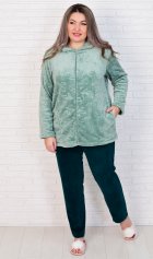 Костюм женский 5-322а (изумруд) от компании Новое Кимоно, г. Иваново