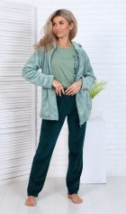 Костюм женский 5-322а (изумруд) от компании Новое Кимоно, г. Иваново