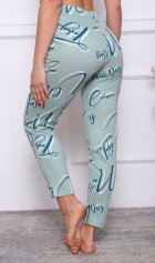 Брюки женские 8-031я (мята) от компании Новое Кимоно, г. Иваново Брюки женские 8-031я (мята) от компании Новое Кимоно, г. Иваново