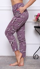 Брюки женские 8-031ю (сухая роза) от компании Новое Кимоно, г. Иваново