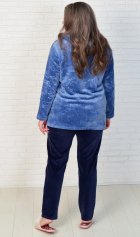 Костюм женский 5-322 (индиго) от компании Новое Кимоно, г. Иваново Костюм женский 5-322 (индиго) от компании Новое Кимоно, г. Иваново