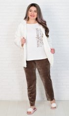 Костюм женский 5-322б (карамель) от компании Новое Кимоно, г. Иваново