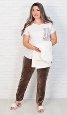 Костюм женский 5-322б (карамель) от компании Новое Кимоно, г. Иваново