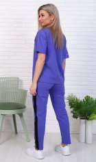 Костюм женский 5-316б (васильковый) от компании Новое Кимоно, г. Иваново