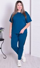 Костюм женский 5-316в (петроль) от компании Новое Кимоно, г. Иваново Костюм женский 5-316в (петроль) от компании Новое Кимоно, г. Иваново