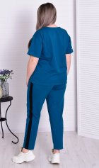 Костюм женский 5-316в (петроль) от компании Новое Кимоно, г. Иваново Костюм женский 5-316в (петроль) от компании Новое Кимоно, г. Иваново