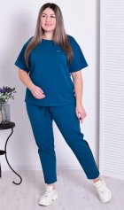 Костюм женский 5-316в (петроль) от компании Новое Кимоно, г. Иваново Костюм женский 5-316в (петроль) от компании Новое Кимоно, г. Иваново