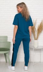 Костюм женский 5-316в (петроль) от компании Новое Кимоно, г. Иваново