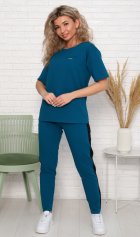 Костюм женский 5-316в (петроль) от компании Новое Кимоно, г. Иваново Костюм женский 5-316в (петроль) от компании Новое Кимоно, г. Иваново