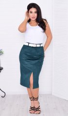 *Юбка женская Ф-9-08д (изумруд) от компании Новое Кимоно, г. Иваново