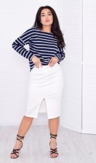 *Юбка женская Ф-9-08б (молоко) от компании Новое Кимоно, г. Иваново