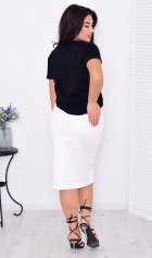 *Юбка женская Ф-9-08б (молоко) от компании Новое Кимоно, г. Иваново