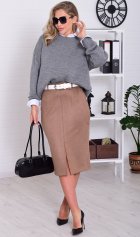 *Юбка женская Ф-9-08 (корица) от компании Новое Кимоно, г. Иваново