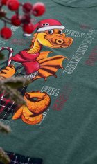 Пижама женская 5-330 (изумруд) Дракон от компании Новое Кимоно, г. Иваново