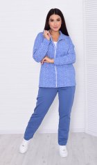 Костюм женский 5-331г (индиго) от компании Новое Кимоно, г. Иваново