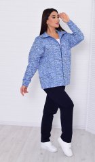 Костюм женский 5-331а (лазурь) от компании Новое Кимоно, г. Иваново