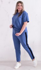 Костюм женский 5-316г (индиго) от компании Новое Кимоно, г. Иваново