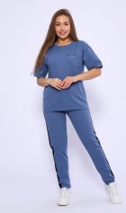 Костюм женский 5-316г (индиго) от компании Новое Кимоно, г. Иваново