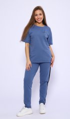Костюм женский 5-316г (индиго) от компании Новое Кимоно, г. Иваново