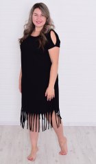 Платье женское 4-104а (черный) от компании Новое Кимоно, г. Иваново Платье женское 4-104а (черный) от компании Новое Кимоно, г. Иваново