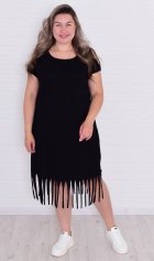 Платье женское 4-104а (черный) от компании Новое Кимоно, г. Иваново