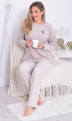 Пижама женская 5-304в (кремовый) от компании Новое Кимоно, г. Иваново