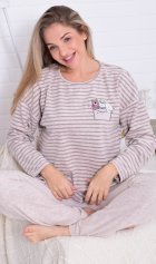 Пижама женская 5-304в (кремовый) от компании Новое Кимоно, г. Иваново Пижама женская 5-304в (кремовый) от компании Новое Кимоно, г. Иваново