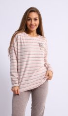 Пижама женская 5-304г (пудра) от компании Новое Кимоно, г. Иваново