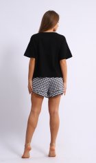 Пижама женская 1-237 (черный) от компании Новое Кимоно, г. Иваново Пижама женская 1-237 (черный) от компании Новое Кимоно, г. Иваново