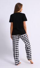 Пижама женская 1-238 (черный) от компании Новое Кимоно, г. Иваново