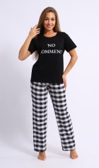 Пижама женская 1-238 (черный) от компании Новое Кимоно, г. Иваново