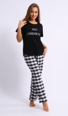 Пижама женская 1-238 (черный) от компании Новое Кимоно, г. Иваново Пижама женская 1-238 (черный) от компании Новое Кимоно, г. Иваново