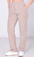 Брюки женские 8-048г (бежево-серый) от компании Новое Кимоно, г. Иваново Брюки женские 8-048г (бежево-серый) от компании Новое Кимоно, г. Иваново