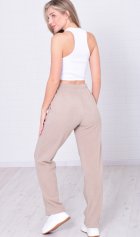 Брюки женские 8-048г (бежево-серый) от компании Новое Кимоно, г. Иваново
