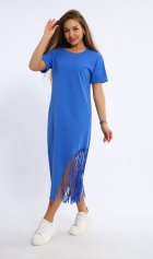 Платье женское 4-108д (васильковый) от компании Новое Кимоно, г. Иваново