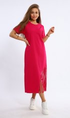Платье женское 4-108е (фуксия) от компании Новое Кимоно, г. Иваново