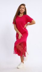 Платье женское 4-108е (фуксия) от компании Новое Кимоно, г. Иваново
