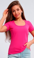 Футболка женская 6-203г (фуксия) от компании Новое Кимоно, г. Иваново